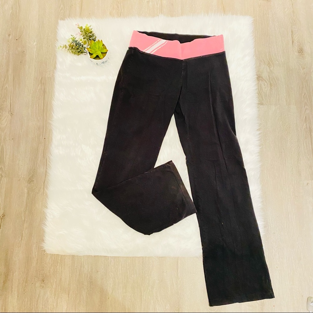 PINK Victoria Secret black Yoga pants size large